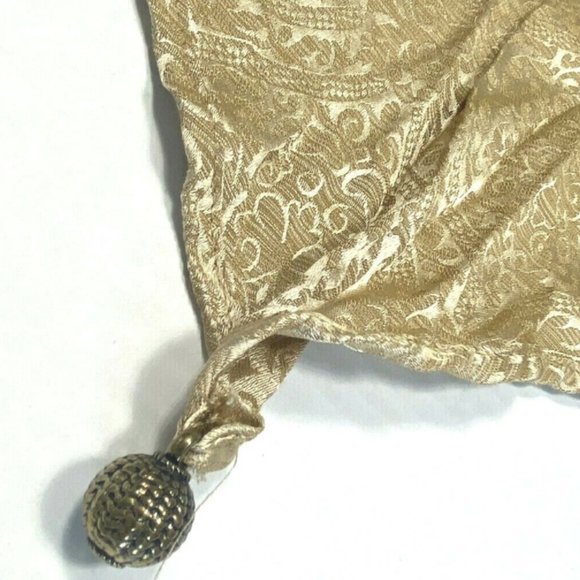 Set 8 Rare Croscill Valances Discontinued Triomphe Gold Luxury Designer Lot - Picture 3 of 6